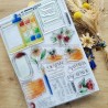 CHOU & FLOWERS TAMPONS CLEAR A4 ECHAPPEES BELLE "Le Chant des Dunes"