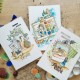 CHOU & FLOWERS TAMPONS CLEAR A4 ECHAPPEES BELLE "Le Chant des Dunes"