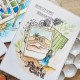 CHOU & FLOWERS TAMPONS CLEAR A4 ECHAPPEES BELLE "Le Chant des Dunes"