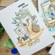 CHOU & FLOWERS TAMPONS CLEAR A4 ECHAPPEES BELLE "Le Chant des Dunes"