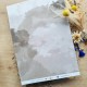 CHOU & FLOWERS PAPIERS A4 PAPETERIE CREATIVE "Le Chant des Dunes"