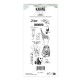 LES ATELIERS DE KARINE "ANIMAUX" Tampon Clear PURA VIDA