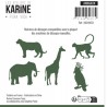 LES ATELIERS DE KARINE "ANIMAUX" DIES PURA VIDA