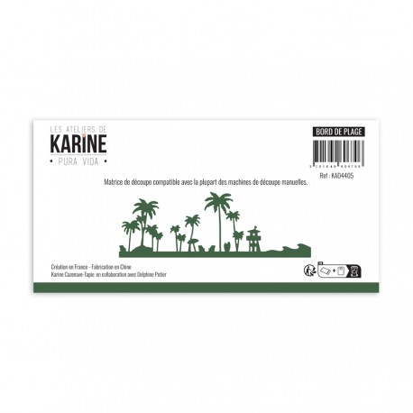 LES ATELIERS DE KARINE "BORD DE PLAGE" DIES PURA VIDA