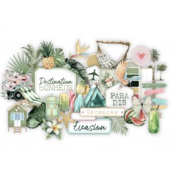 LES ATELIERS DE KARINE "DIE-CUTS" PURA VIDA