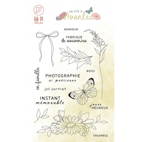HA-PI TAMPON CLEAR FABRIQUE DE SOUVENIR "UN ETE A AVONLEA
