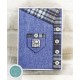 CRAFT CONSORTIUM DENIM TEXTURES PAPERPACK 6X6 INCH