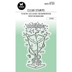 Studio Light Stamp CHEERS by Laurens van Gurp