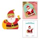 SPELLBINDERS SPECTACULAR SANTA ETCHED DIES