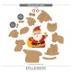 SPELLBINDERS SPECTACULAR SANTA ETCHED DIES