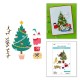 SPELLBINDERS CHRISTMAS CATS ACCESSORIES ETCHED DIES