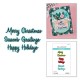 SPELLBINDERS MERRY GREETINGS ETCHED DIES