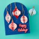 SPELLBINDERS MERRY GREETINGS ETCHED DIES