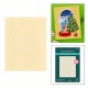 SPELLBINDERS HERRINGBONE DECOR 3D EMBOSSING FOLDER by YANA SMAKULA