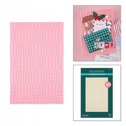 SPELLBINDERS DIAMOND BLOCKS 3D EMBOSSING FOLDER