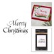 Spellbinders UPRIGHT ITALIC MERRY CHRISTMAS PRESS & FOIL PLATE