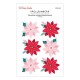 SPELLBINDERS Dear Santa Poinsettias Dimensional Stickers