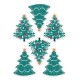 SPELLBINDERS Dear Santa CHRISTMAS TREES Dimensional Stickers