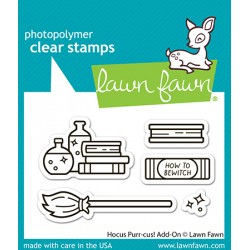 LAWN FAWN CLEAR STAMP - HOCUS PURR-CUS! ADD-ON