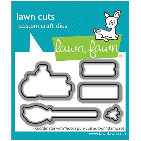 LAWN FAWN DIES - HOCUS PURR-CUS! ADD-ON