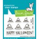 LAWN FAWN CLEAR STAMPS - ALL THE WITCH HATS