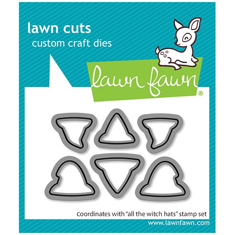 LAWN FAWN DIES - ALL THE WITCH HATS