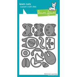 LAWN FAWN DIES - BUILD A CAT DIES