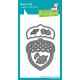LAWN FAWN DIES - STITCHED ACORN FRAME DIES