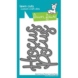 LAWN FAWN DIES - GIANT HOCUS POCUS DIE