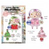 AALL & CREATE Season Of Sparkle A7 Stamp Sets Water Mint by Janet Klein