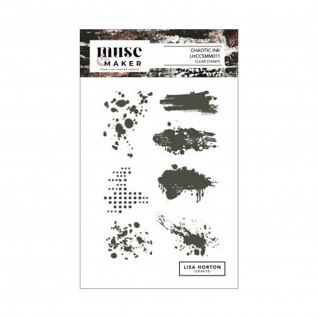 LISA HORTON STAMPS CHAOTIC INK