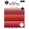 Studio Light Paper pad CHRISTMAS REDS A5 UNICOLOR