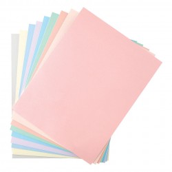 SPELLBINDERS COLORWHEEL BUTTONS AND KEEPSAKES CARDSTOCK 8,5 X 11 INCH 10 SHEETS