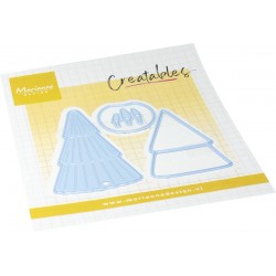 MARIANNE DESIGN CREATABLES CHRISTMAS CANDLES