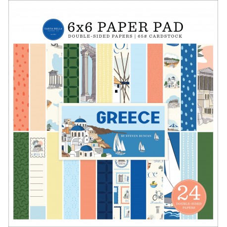 ECHO PARK PAPER GREECE PAPER PAD 15x15cm