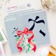 PINKFRESH STUDIO MERRY MISTLETOE STENCIL - SEASON OF WONDER