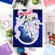PINKFRESH STUDIO MERRY MISTLETOE STENCIL - SEASON OF WONDER