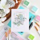 PINKFRESH STUDIO FESTIVE FLOURISH DIE- SEASON OF WONDER