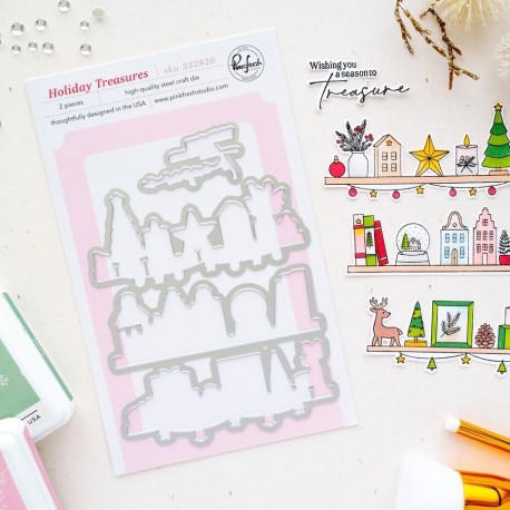 PINKFRESH STUDIO HOLIDAY TREASURES DIE- SEASON OF WONDER