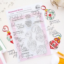 PINKFRESH STUDIO ORNAMENTAL BEAUTY CLEAR STAMP - SEASON OF WONDER