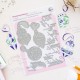 PINKFRESH STUDIO ORNAMENTAL BEAUTY PRESS PLATE - SEASON OF WONDER