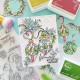 PINKFRESH STUDIO ORNAMENTAL BEAUTY PRESS PLATE - SEASON OF WONDER