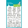 LAWN FAWN CLEAR STAMPS -COZY DOGS