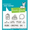 LAWN FAWN CLEAR STAMPS -COZY DOGS CHRISTMAS ADD-ON