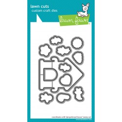 LAWN FAWN DIES -GINGERBREAD HOUSE