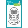 LAWN FAWN DIES - BIG HUGS PENGUIN DIES