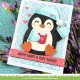 LAWN FAWN DIES - BIG HUGS PENGUIN DIES