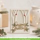 LAWN FAWN DIES - WINTER FOREST BACKDROP PORTRAIT