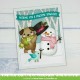 LAWN FAWN DIES - WINTER FOREST BACKDROP PORTRAIT