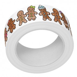 LAWN FAWN WASHI TAPE GINGERBREAD FRIENDS